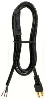 Prysmian Group 01614.70.01 16-3C SJT Power Supply Cord Black