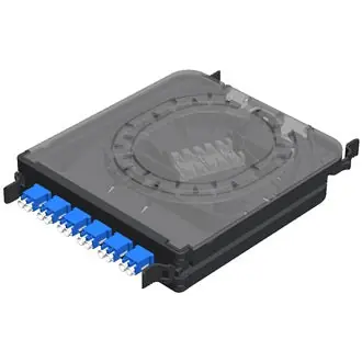 Belden FCSX06LDFP Preload Cassette OS2 LC Duplex 6 Ports With Pigtail