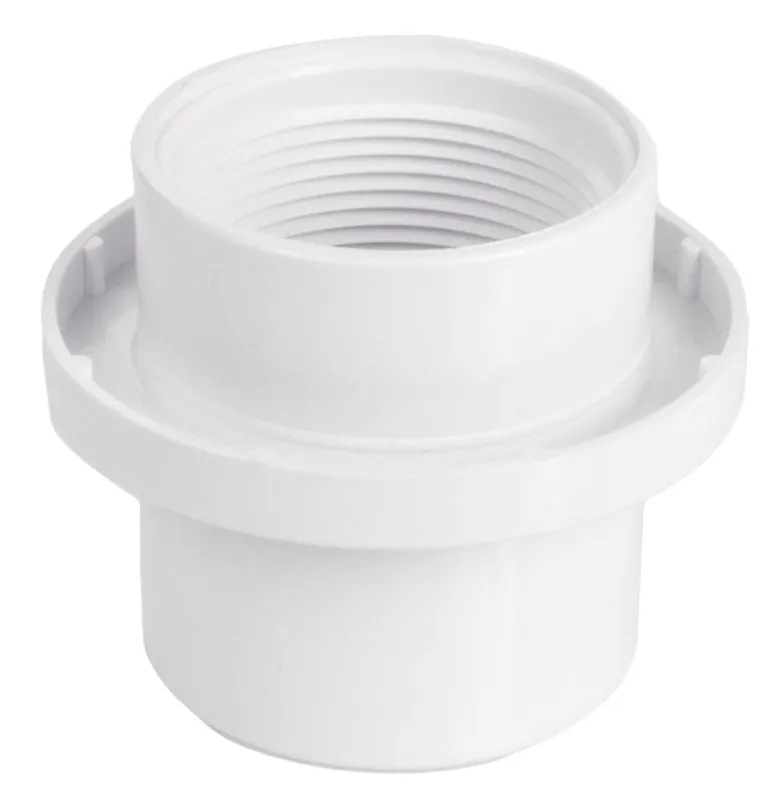 Custom Molded Products 25575-500-000 Water Stop Adapt (1.5FIPxSKT) White