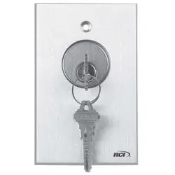 Rutherford Controls 960-MAX28 Pushbutton Keyswitch Power 3 Ampere at 125 Volt DC Replacement MPN