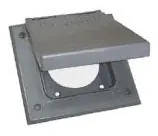 BWF TPO-50V 2-Gang Weatherproof Power Outlet Cover