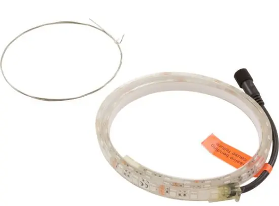 Custom Molded Products 25677-130-950 12 LED Waterfall Light Strip with Connector