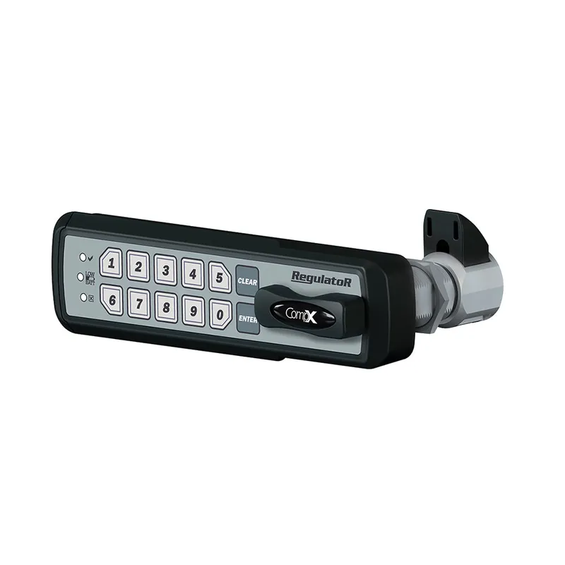 Fort Lock REG-S-L-5 Cabinet Self-Locking Regulator Standard Length Knob Slam Cam Left Hand Mount 1-3/4 Cylinder Length
