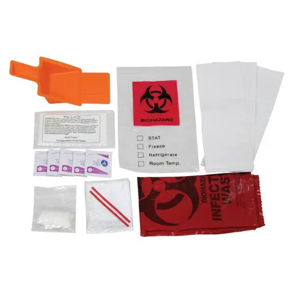 KEMP USA 10-599 Bloodborne Pathogen Kit in Plastic Bag