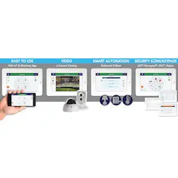 NAPCO IBR-TOUCH-WL iBridge Touch 7 Wall-mount Wired Touchscreen