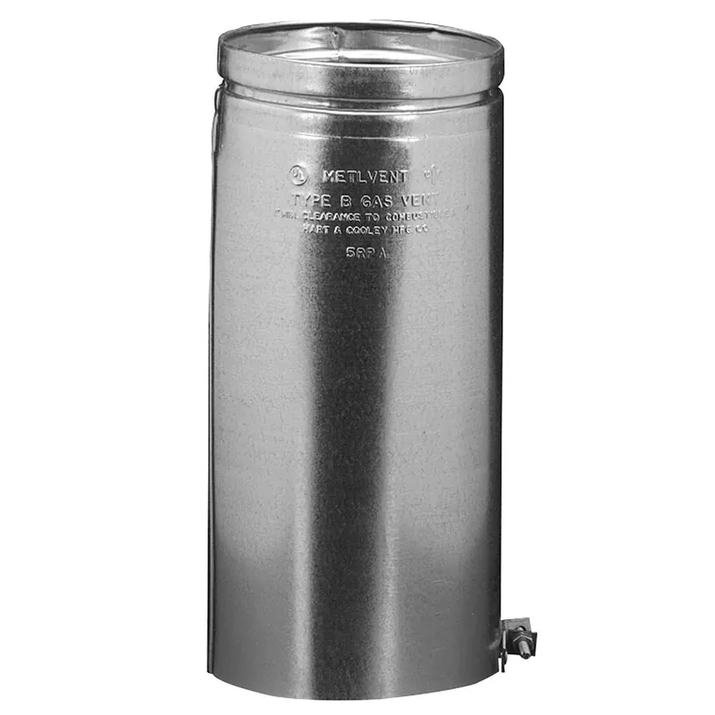 Hart & Cooley 3RPA Adjustable Type B Gas Vent Pipe 3 Inch 12 Inch L