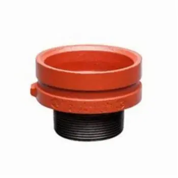 Victaulic FB29052P00 No. 52 1-1/2 x 1 x 2-1/2 in. Grooved x Threaded 1000 psi Orange Enamel and Painted Ductile Iron Concentric Reducer