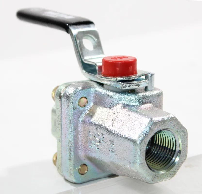 Balon 1/2F-F03N-SE Series F 1/2 Full Port S.E. 3,000# WP Steel Ball Valve