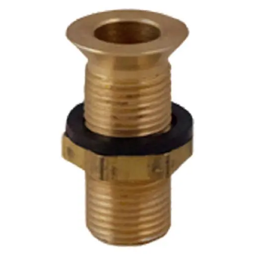 Component Hardware E16-4171 1/2 in Brass Sink Drain 1 1/4 in Top