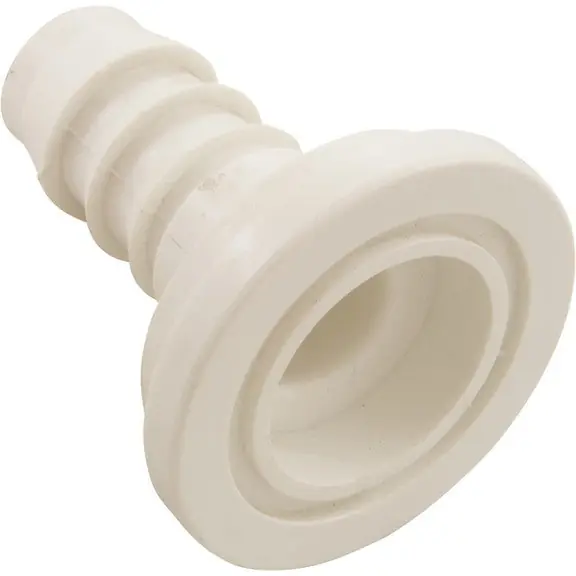 Waterway Plastics 417-2030 Tailpiece 1 Flange X 3/4 Rib Barb