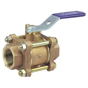 NIBCO NL99505 T-595-Y 3-Piece Ball Valve 600 psi (3/8 in) Replacement MPN