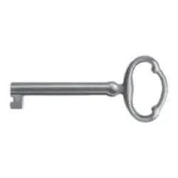 National Cabinet Lock D8890 Warded Barrel Key, Die-Cast
