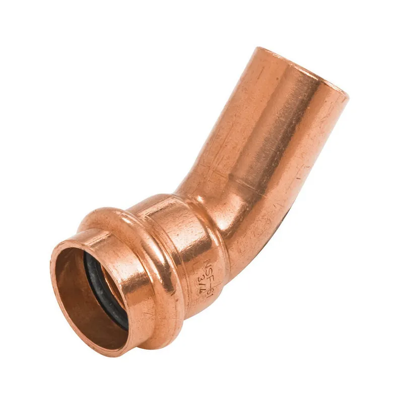NIBCO 9047000PC Elbow 4 in Nominal Fitting x Press End Style Wrot Copper