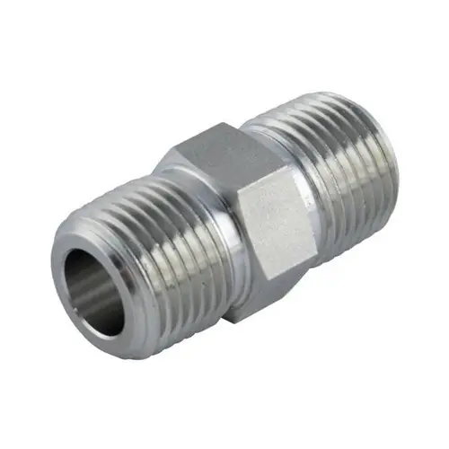 Mako Products IHN-8N Hex Nipple 1/2 M-NPT 316SS Superlok Instrument Fitting