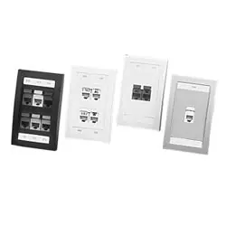 Panduit CFPE6WHY Pan Mini-Com Exec Faceplate