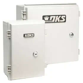 DOOR KING 1800-080 Cellular Control Box, Voice and Data, 16 VAC, 11.5 Width x 6 Depth x 12.25 Height, Built-In For Cellular Device