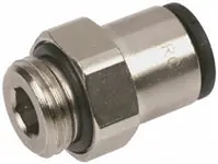 Legris 31010410 Male Connector 290 psi (4mm O.D. Tubing) 3101 04 10