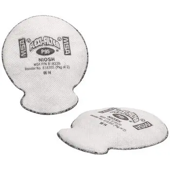 MSA 818355 Half & Full Facepiece Filter Organic Vapor P95 Pack 08391