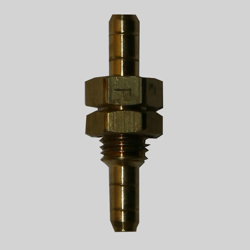 Schneider Electric B-142 1/4 in. Barb x 1/4 in. Barb BulkHead