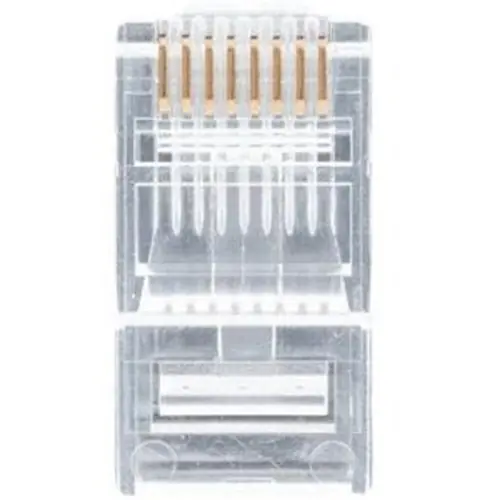 Jonard Tools RJ45-6100 RJ45 CAT6 Pass-Through Connectors, 100-pack
