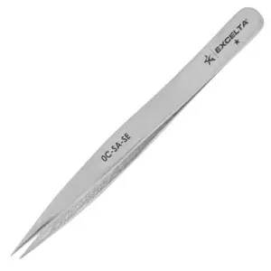 Excelta 0C-SA-SE General Precision Electronic Tweezer, 3.5 Inches x 0.296 Inches x 0.06 Inches