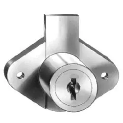 NATIONAL CABINET LOCK C8803-C415A-14A Drawer Lock, Disc Tumbler, Surface Mount, 2-1/16 Width, 15/16 Length Cylinder, 11/32 Deadbolt Travel