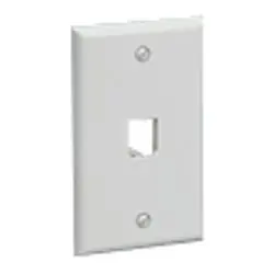 Panduit CFP1IW PAN Classic Flat Vertical Faceplate 1 Gangs 1 Ports Mini-Com Module