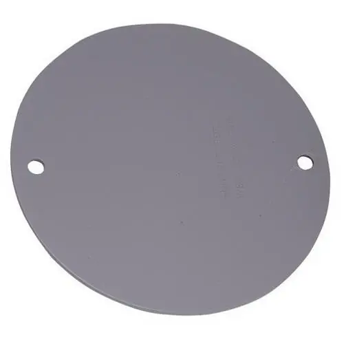 Raco 5374-0 Powder Coated Die Cast Metal Blank Cover 4-1/8 Inch x 1/16 Inch TradeSelect Bell