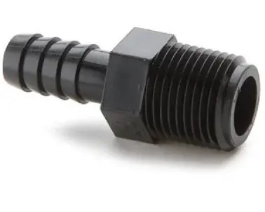 Parker P5MCB4 Connector, 5/16 in, Polyethylene, Domestic