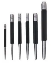 L.S. Starrett 50485 Center Punches w/Round Shank 4 in 1/8 in tip