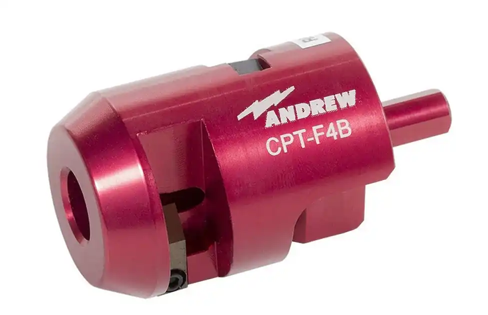 COMMSCOPE ANDREW SOLUTIONS CPT-F4B EASIAX Plus Automated Cable Preparation Tool for FSJ4-50B Connectors