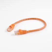 QUIKTRON 576-140-003 Patch Cord Booted RJ45 Connector Cat 6 3 ft