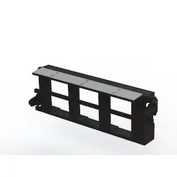 Belden FFZH06KC Fiber Panel, Commercial, FX UHD KCONNECT FRAME, 6 PORTS EMPTY