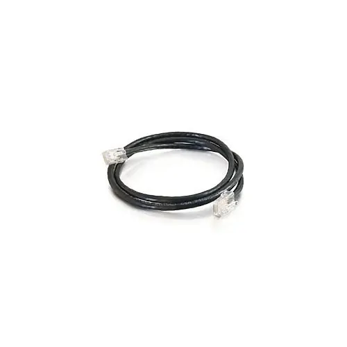 QUIKTRON 566-135-014 NON-BOOTED PATCH CORD CAT614FTBLACK