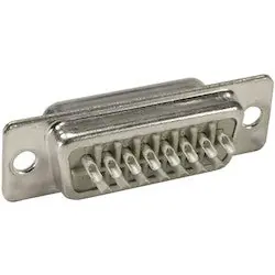 HARTING 09670095615 D-Sub 9pin Male Solder Cup Turned Contacts PL2