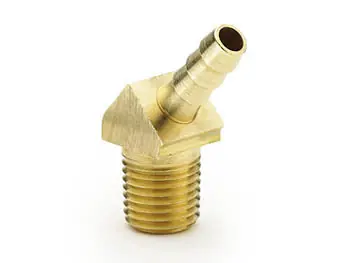 Parker 139HB-4-2 Hose Barb 45 Elbow to Male Pipe
