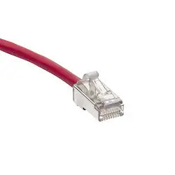 Leviton H6A10-3R Patch Cord Mod 28-4PR Strd Ftpcat6A T568A/B High-Flex 3Ft