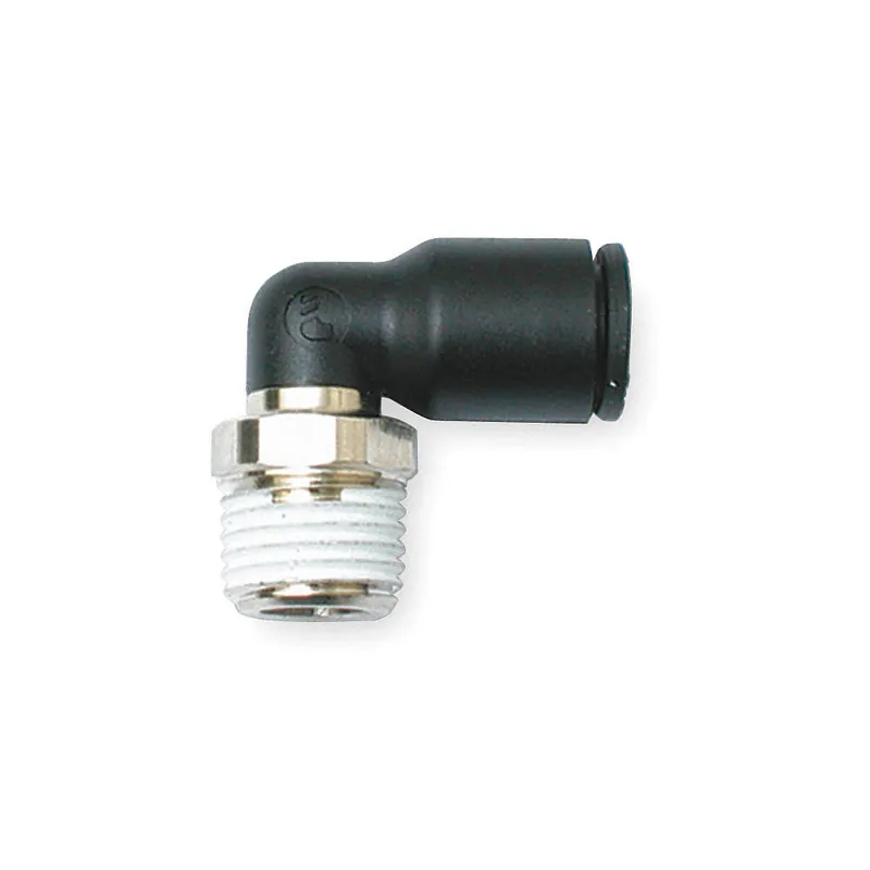 Legris 31095618 90 Male Elbow with 1/4 in Tube O.D. and 3/8 Thread NPT