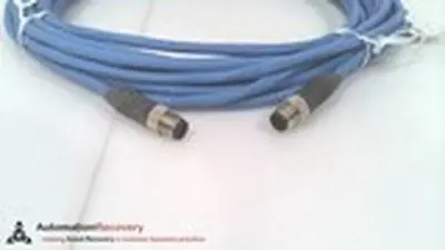 Hirschmann 900002245 M12-M12,TPE,BLUE Industrial Patch Cord-10.0M M224TPESTMU10.0M