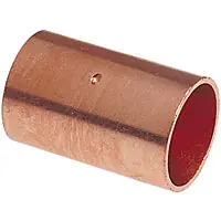 NIBCO 9001100CB 600DS-CB Coupling With Dimpled Tube Stop 1/2 in Nominal C