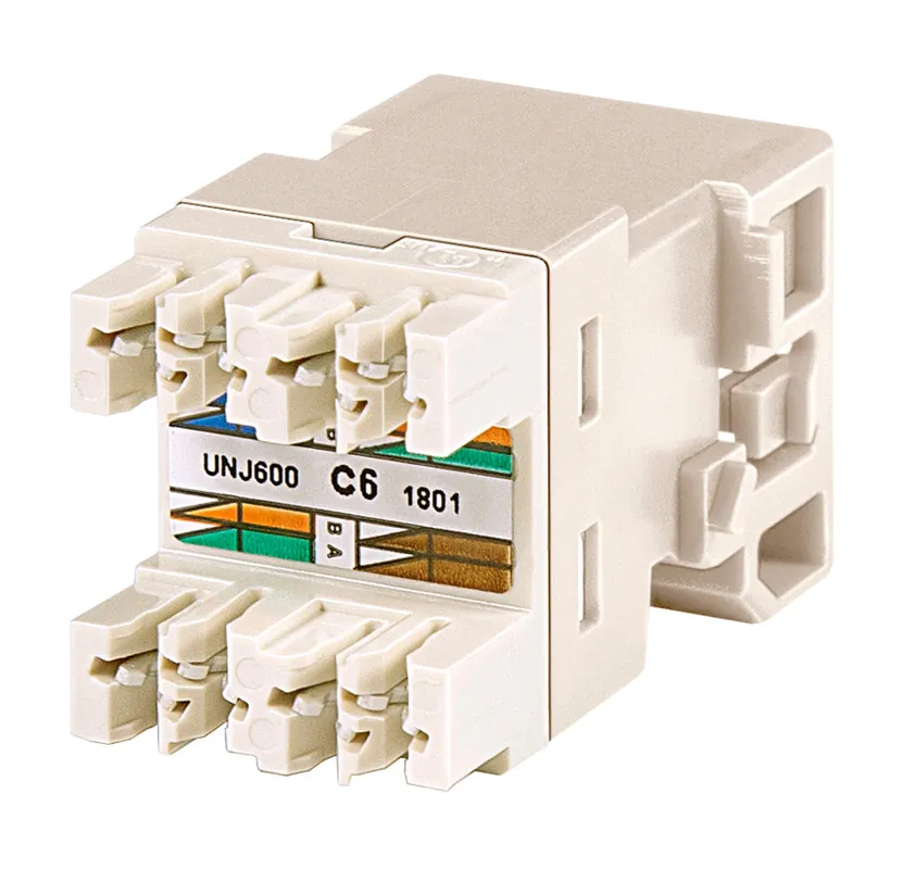 COMMSCOPE 760237781 UNIPRISE MODULAR RJ45 JACK CAT 6 EACH