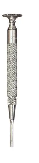 L.S. Starrett 52553 Jewelers' Screwdriver 3-3/4 in Long 0.080 in Tip