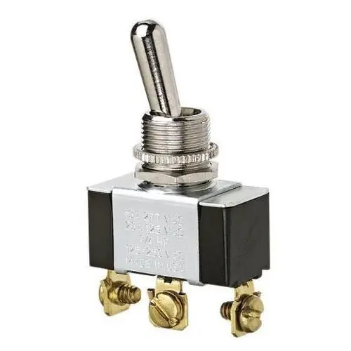 Ideal Industries 774027 Toggle Switch Standard On-Off-On 125/227 VAC