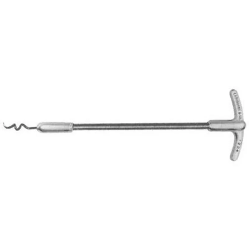 C.S. Osborne 1204-3 Flexible Packing Hooks Size 3 15-1/4 in Overall Length