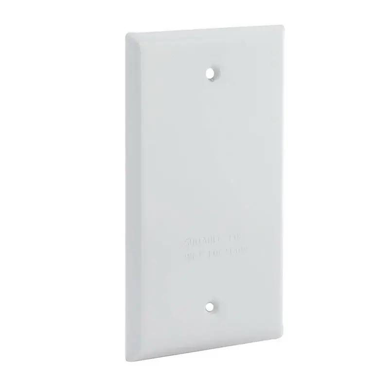 Raco 5173-1 Powder Coated Metallic Flat Blank Cover 2.781 Inch Width x 0.125 Inch Depth x 4.531 Inch Height