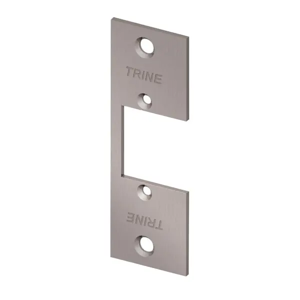 Trine 334-26D Door Electric Strike Faceplate 1-1/4 Width x 1 Depth x 3-3/4 Height