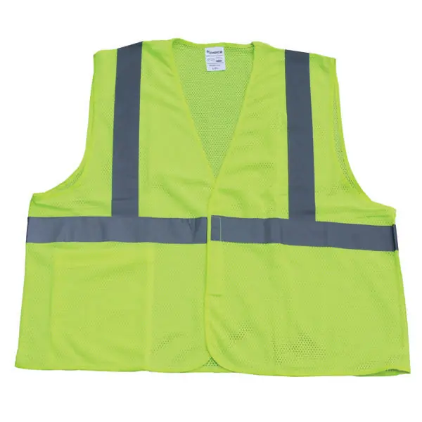 TruForce SV2C1LXXL Solid Mesh Safety Vest 2X-Large