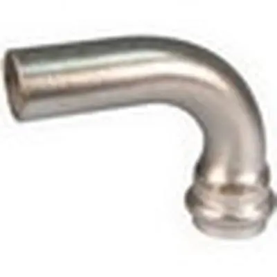 Victaulic F004542XH8 Vic-Press 1/2 in. Plain End x Threaded Schedule 10 304 Stainless Steel 90 Degree Elbow