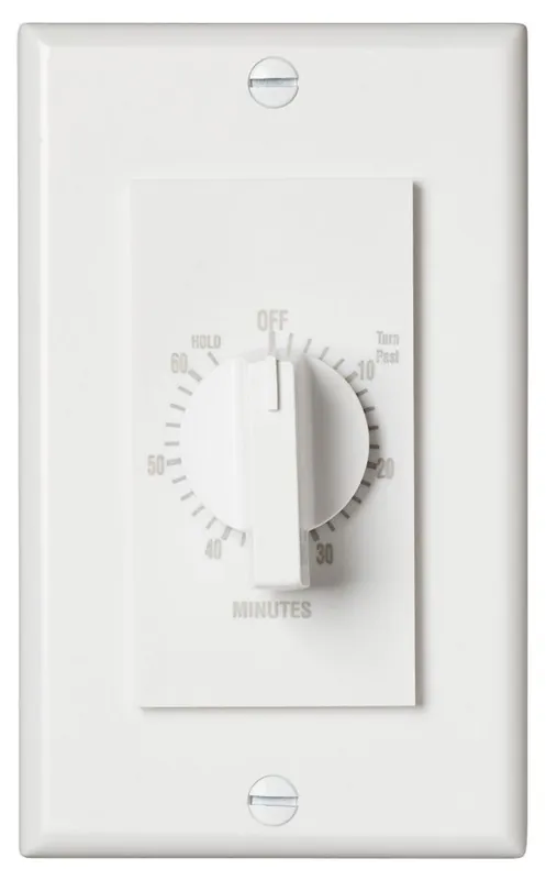 Broan-NuTone 59W 10/20 Amp 120/240 VAC 60 Minute Time Control Switch