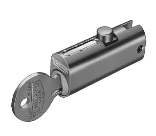 Chicago lock 5002LPKA1X05 rectangular bolt cabinet lock 2 inches